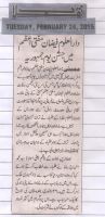 News Report 24 Feb